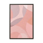 Modern Abstract Canvas Art Print - Multi-color Framed Decor