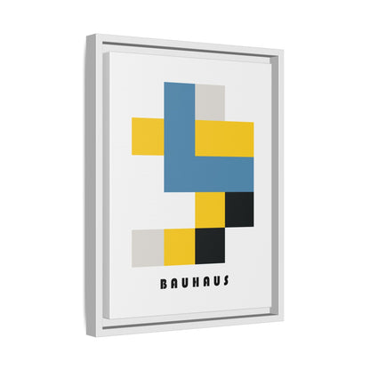 Bauhaus Art Canvas Print - Framed Modern Wall Decor