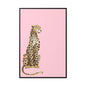 Leopard Art Print - Stylish Framed Canvas for Modern Decor