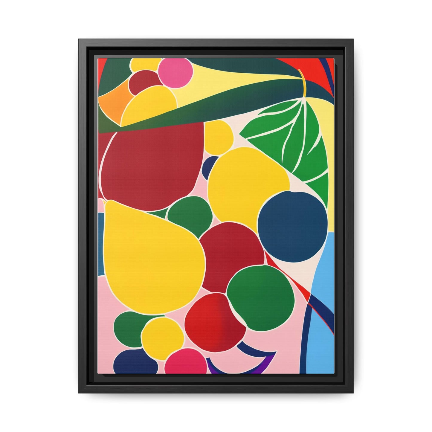 Matte Canvas, Framed (Multi-color)