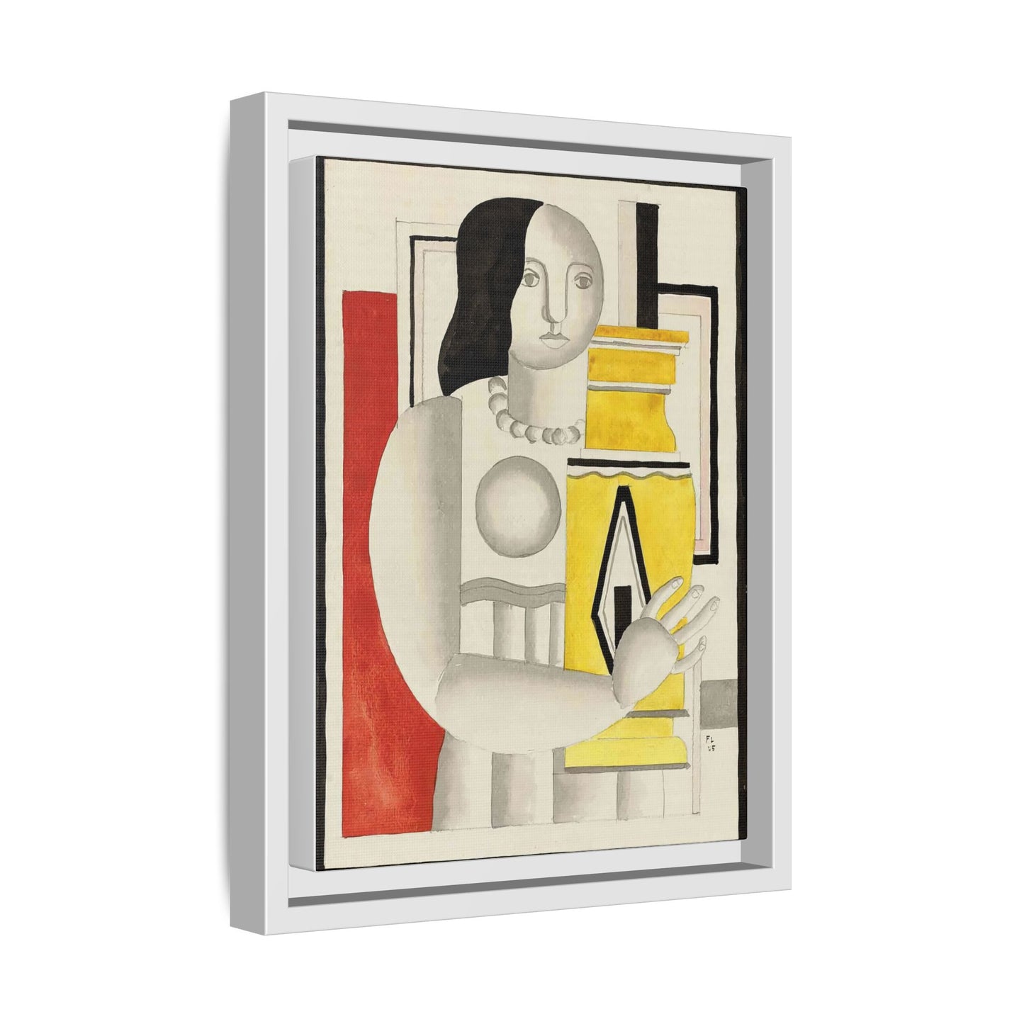 Matte Canvas, Framed (Multi-color)