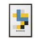 Bauhaus Art Canvas Print - Framed Modern Wall Decor