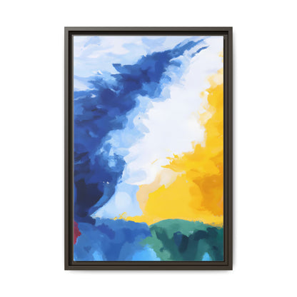 Matte Canvas, Framed (Multi-color)