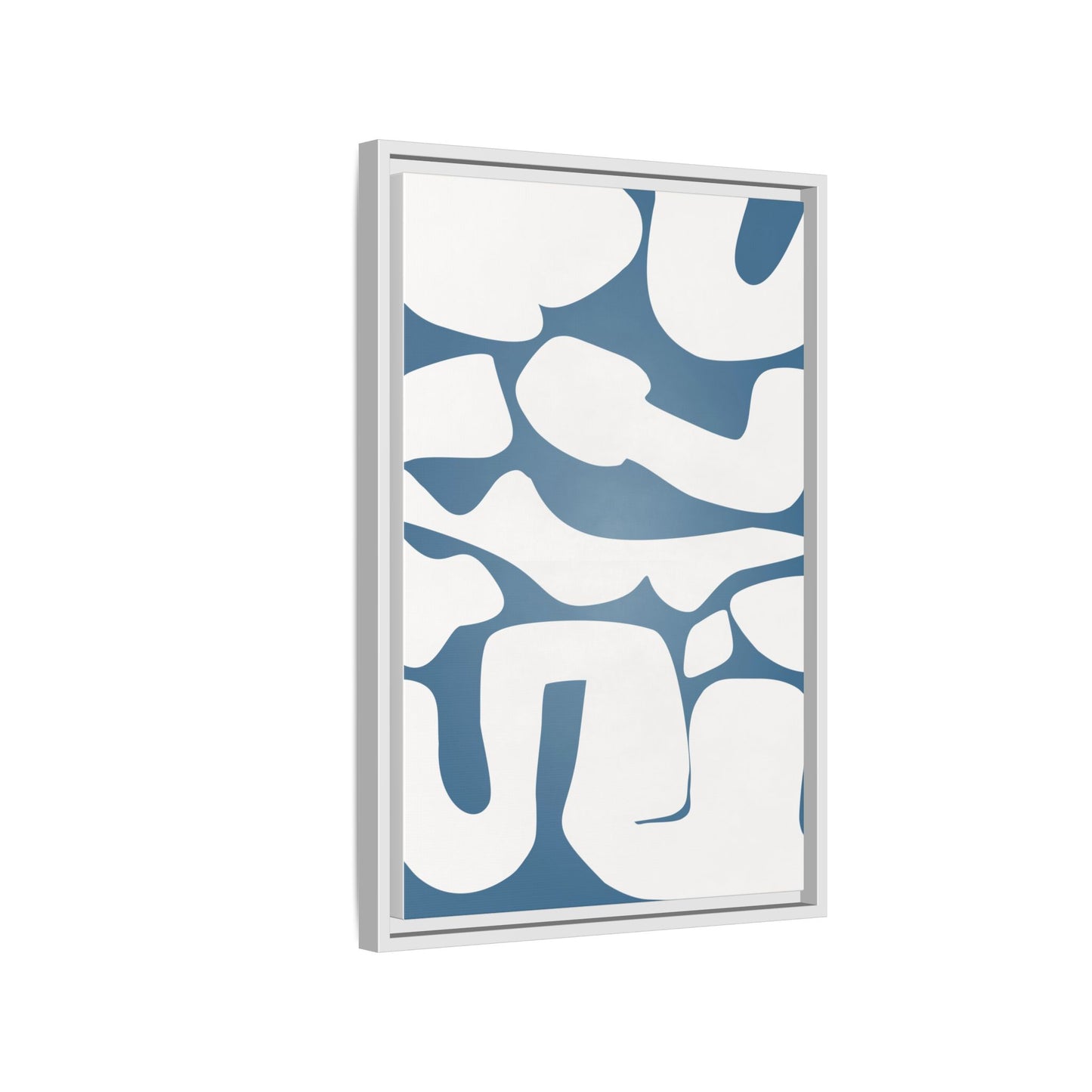 Modern Abstract Framed Canvas Art