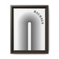 Bauhaus Framed Matte Canvas Art - Modern Geometric Wall Decor