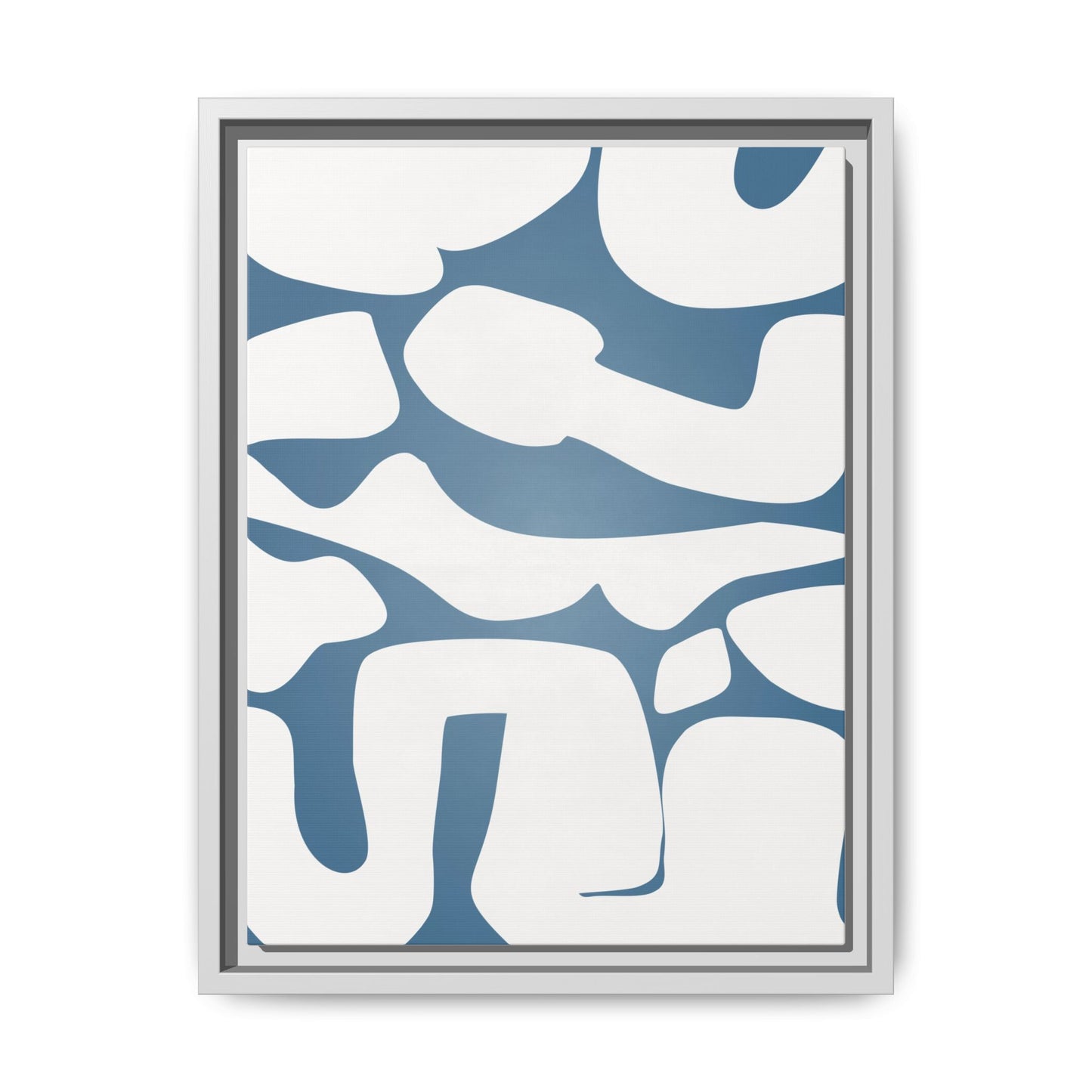 Modern Abstract Framed Canvas Art