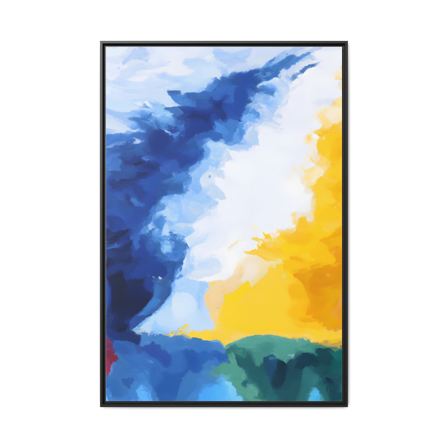 Matte Canvas, Framed (Multi-color)