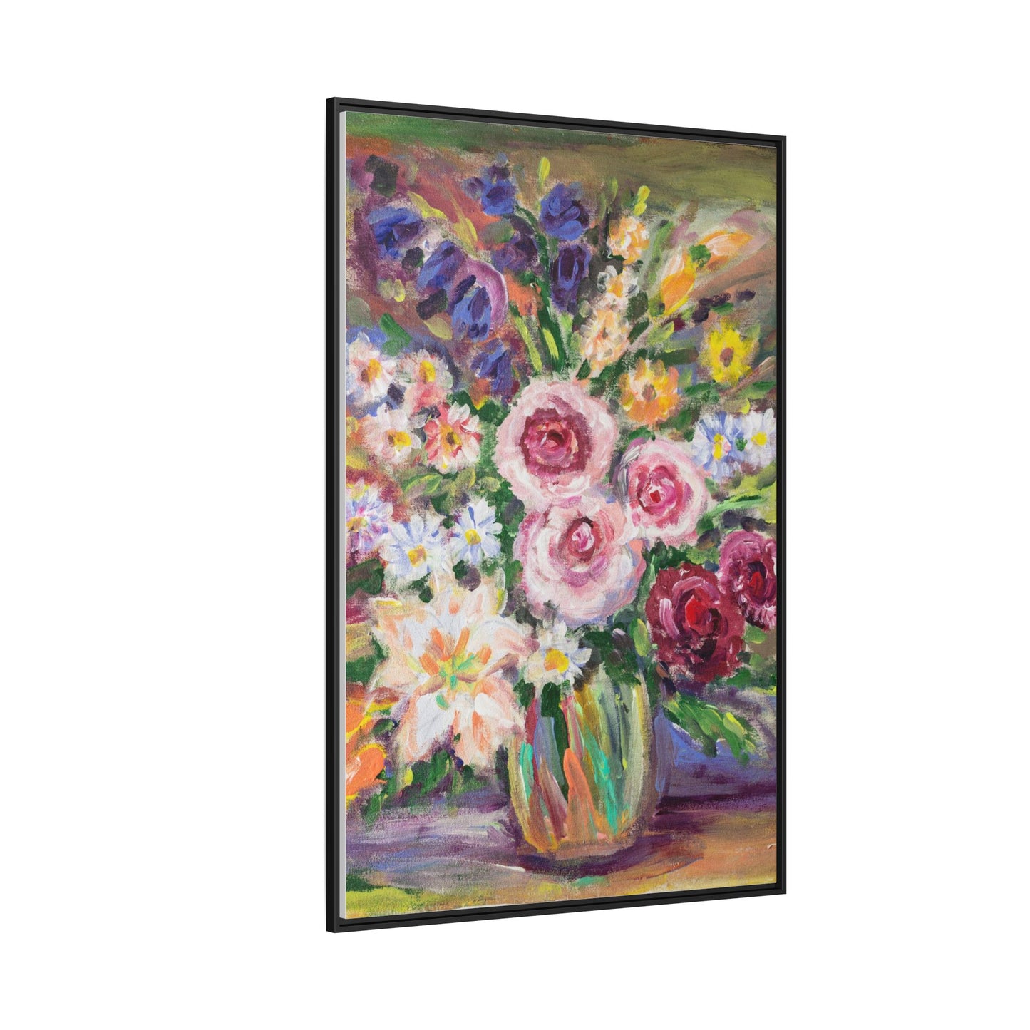 Matte Canvas, Framed (Multi-color)