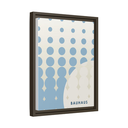 Bauhaus Abstract Framed Matte Canvas Wall Art - Modern Home Decor