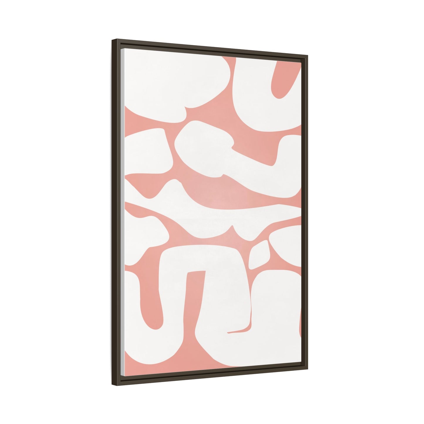Modern Abstract Framed Canvas Art - Multi-Color Wall Decor