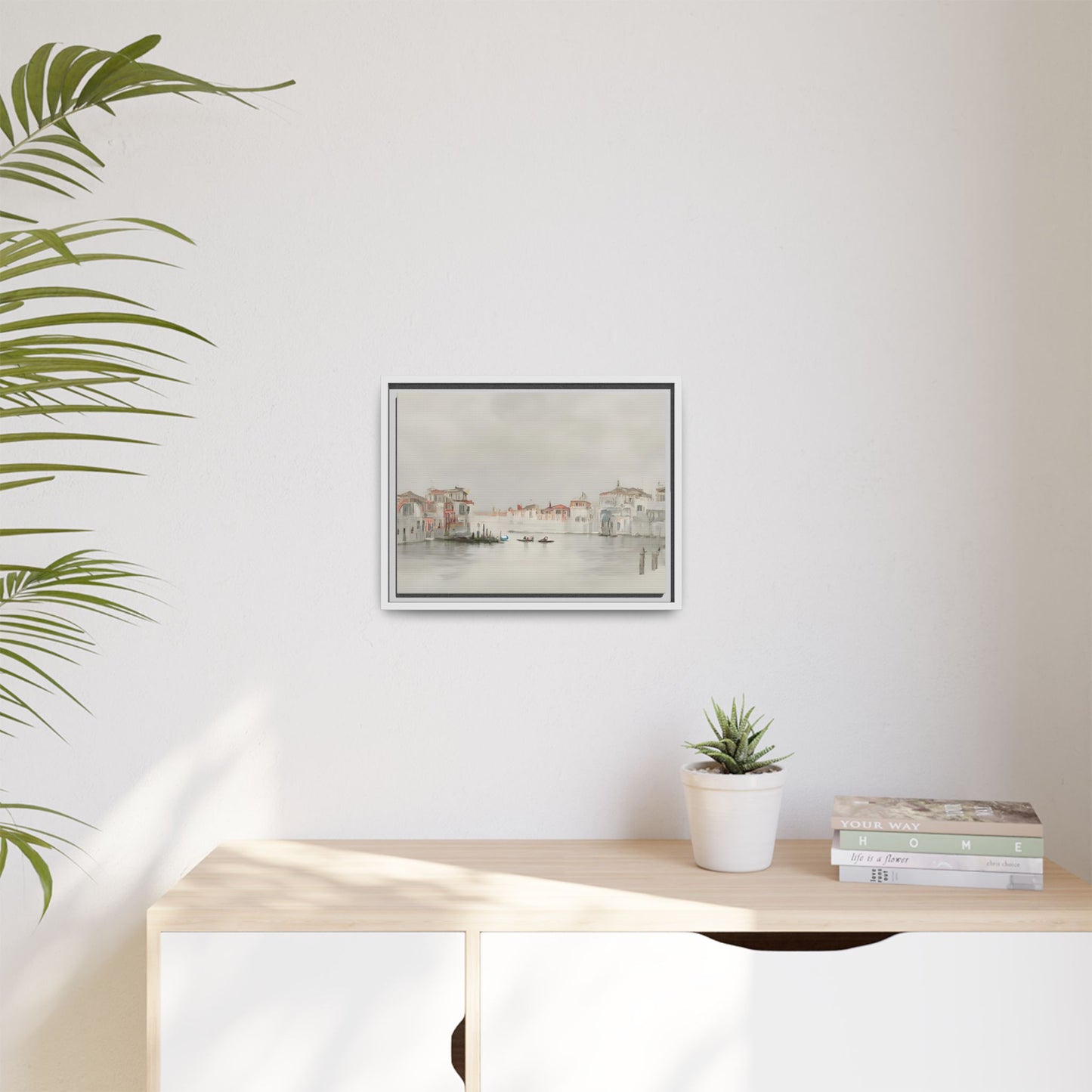 Matte Canvas, Framed (Multi-color)