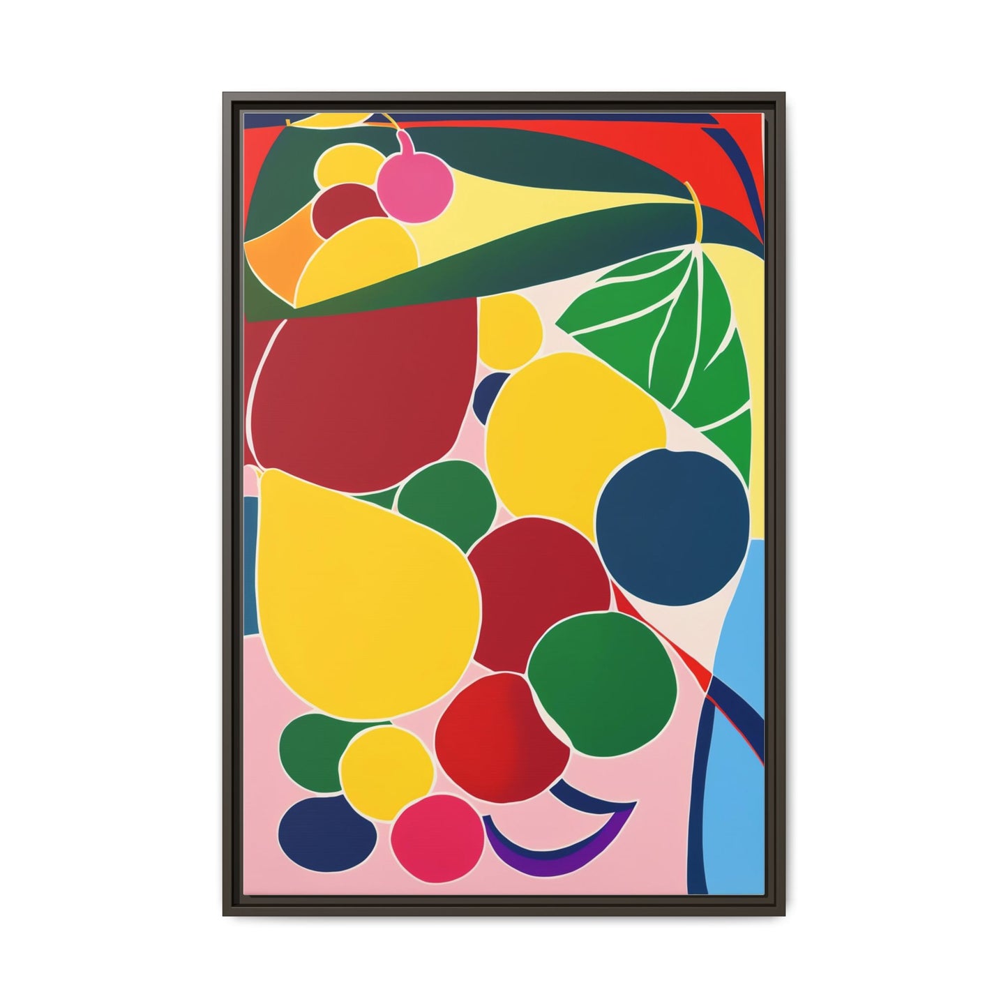 Matte Canvas, Framed (Multi-color)