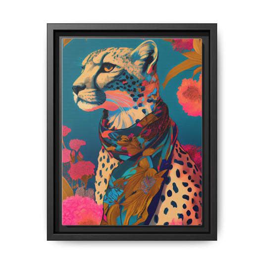 Colorful Leopard Art Print, Framed Canvas for Home Decor, Bohemian Wall Art, Animal Lover Gift, Vibrant Living Room Decor, Unique [...]