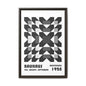 Bauhaus Abstract Framed Canvas Art - Modern Wall Decor for Design Lovers