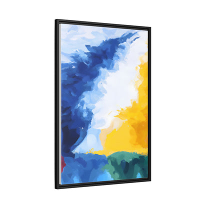 Matte Canvas, Framed (Multi-color)