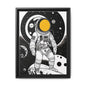 Astronaut Canvas Print, Cosmic Wall Art, Space Decor for Kids, Modern Home Decoration, Gift for Space Enthusiasts, Unique Astronaut Wall Art