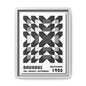 Bauhaus Abstract Framed Canvas Art - Modern Wall Decor for Design Lovers