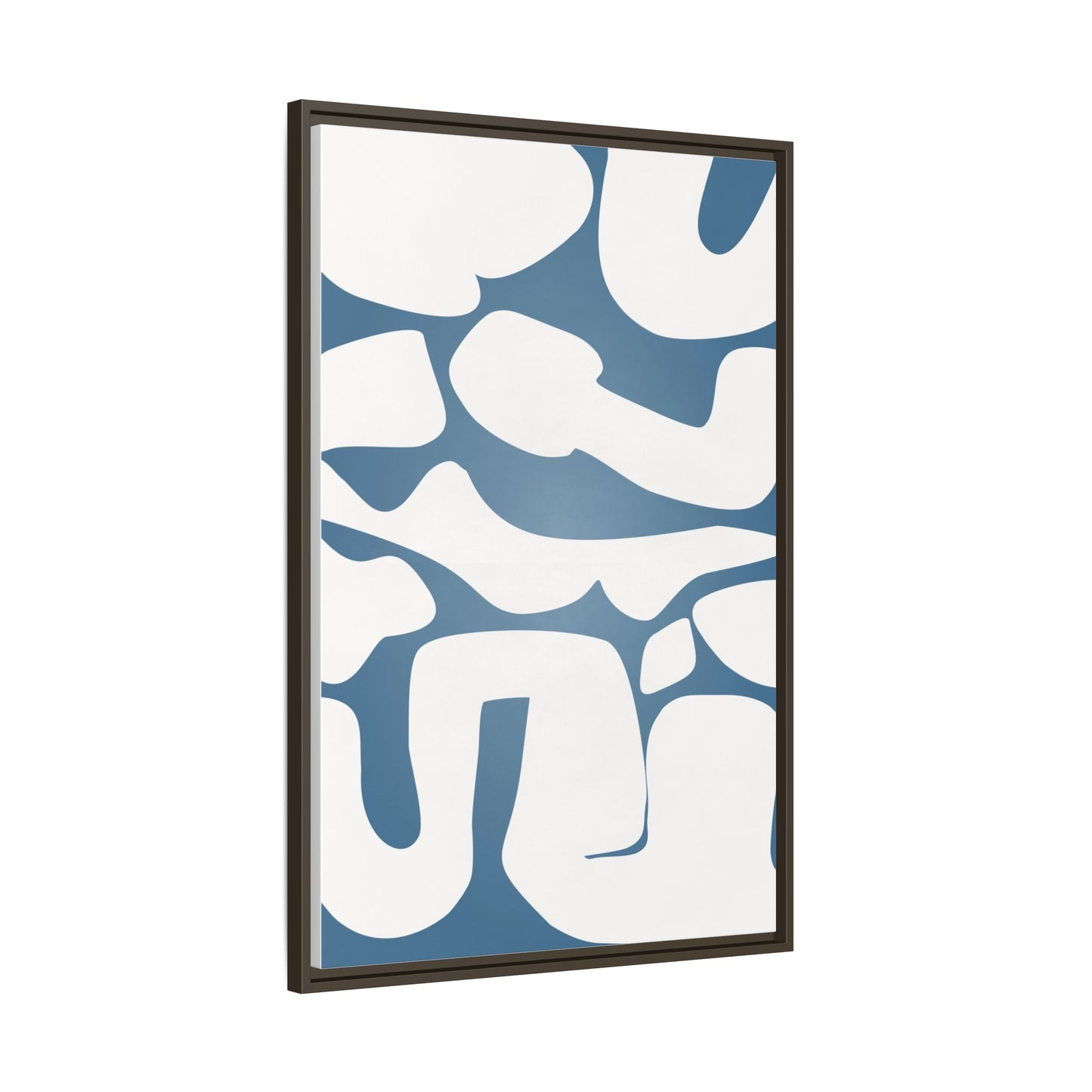 Modern Abstract Framed Canvas Art