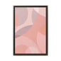 Modern Abstract Canvas Art Print - Multi-color Framed Decor