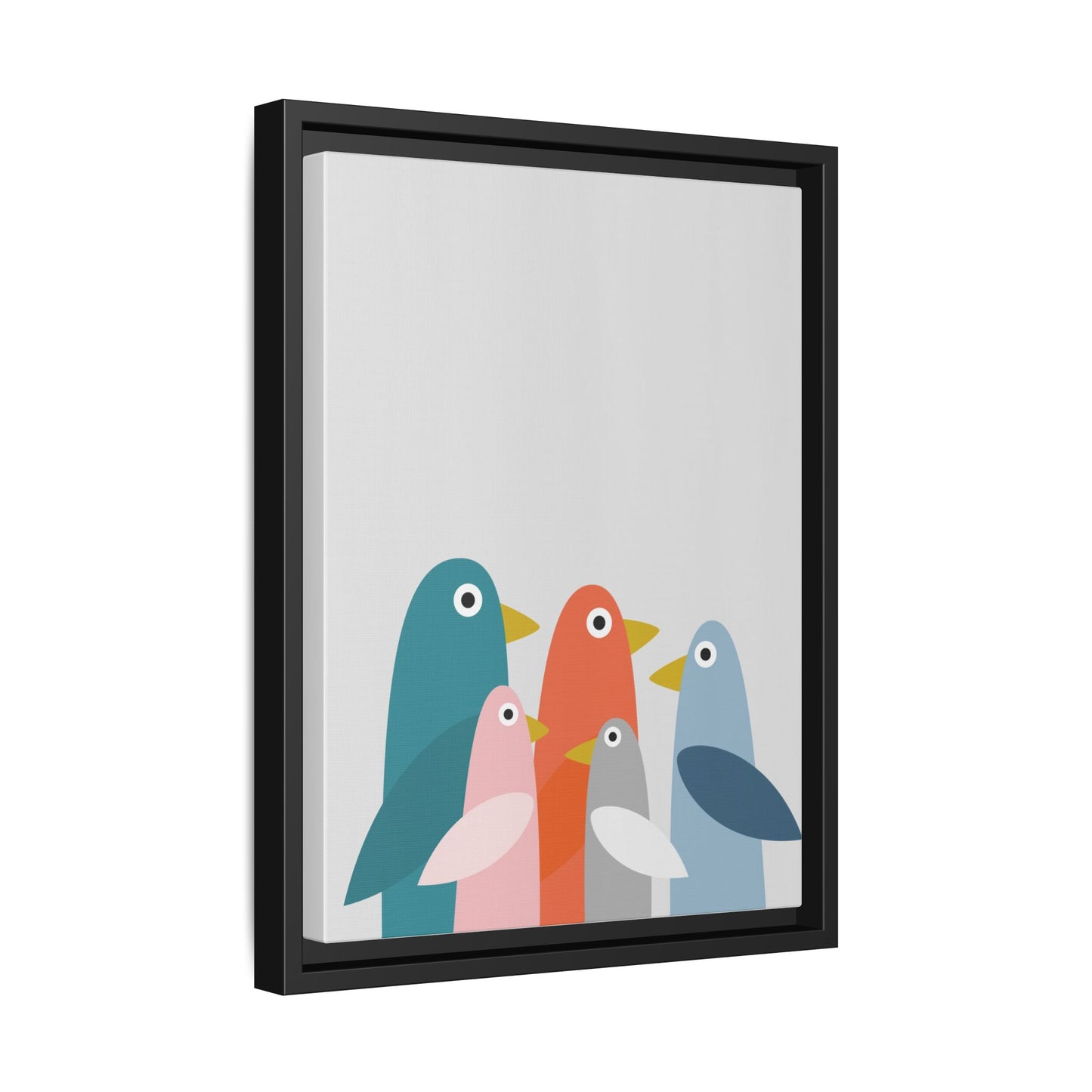 Matte Canvas, Framed (Multi-color)