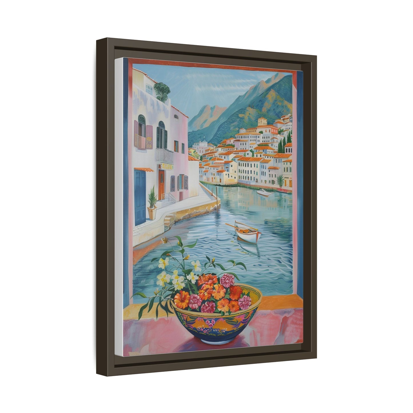 Matte Canvas, Framed (Multi-color)