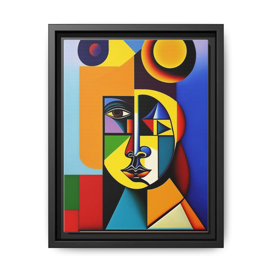 Vibrant Abstract Framed Art Print, Colorful Wall Decor, Modern Home Decoration, Unique Gift for Art Lovers, Stylish Office Artwork