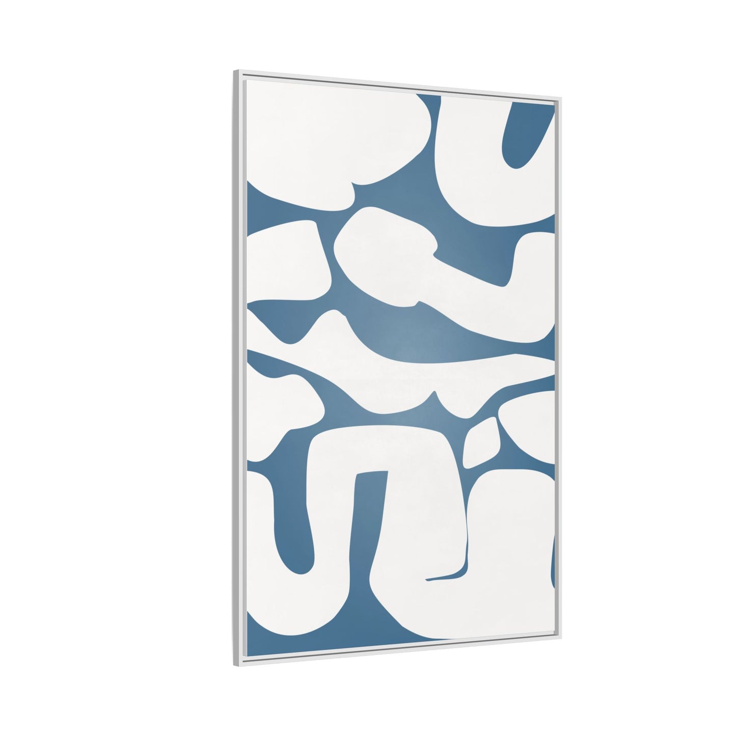 Modern Abstract Framed Canvas Art