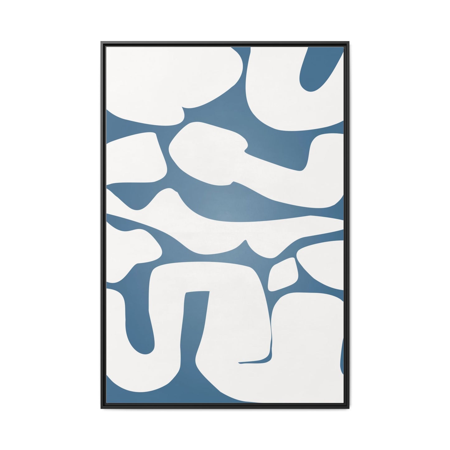 Modern Abstract Framed Canvas Art