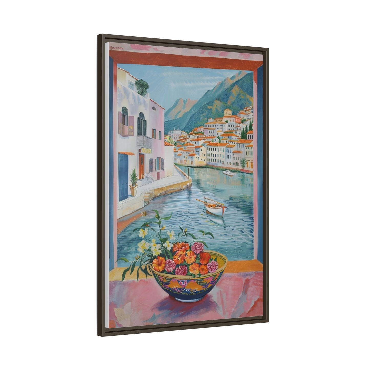 Matte Canvas, Framed (Multi-color)