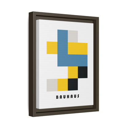 Bauhaus Art Canvas Print - Framed Modern Wall Decor