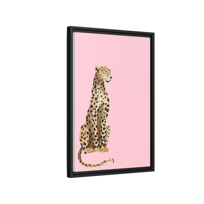 Leopard Art Print - Stylish Framed Canvas for Modern Decor