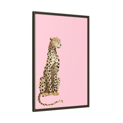 Leopard Art Print - Stylish Framed Canvas for Modern Decor
