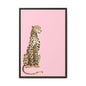 Leopard Art Print - Stylish Framed Canvas for Modern Decor