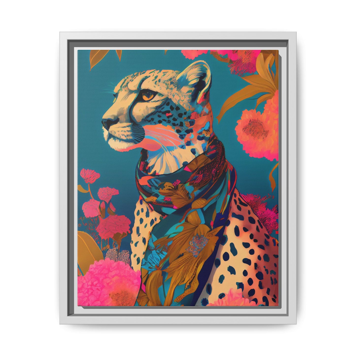 Matte Canvas, Framed (Multi-color)