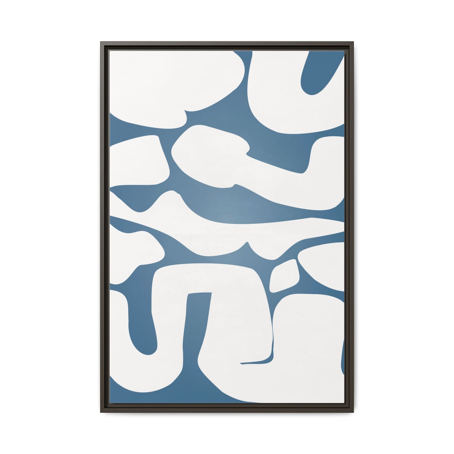 Modern Abstract Framed Canvas Art