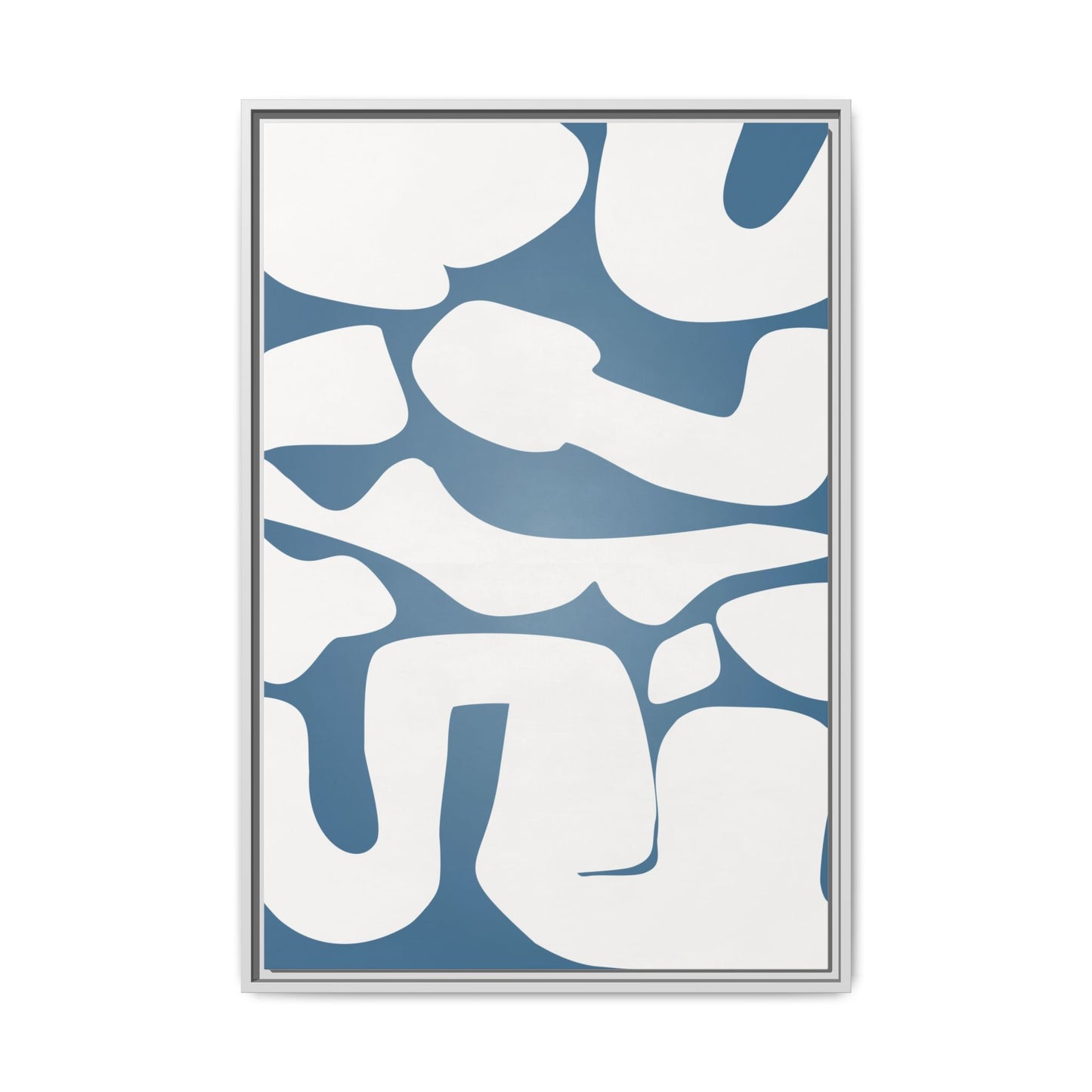 Modern Abstract Framed Canvas Art