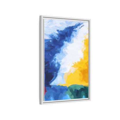 Matte Canvas, Framed (Multi-color)