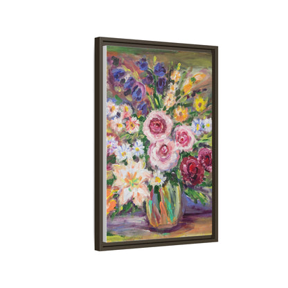 Matte Canvas, Framed (Multi-color)