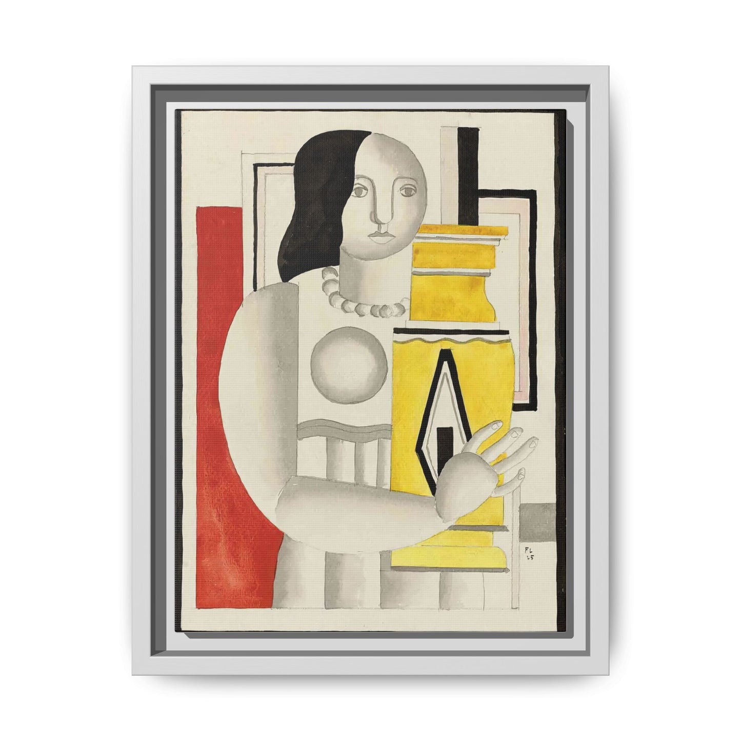 Matte Canvas, Framed (Multi-color)