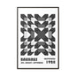 Bauhaus Abstract Framed Canvas Art - Modern Wall Decor for Design Lovers