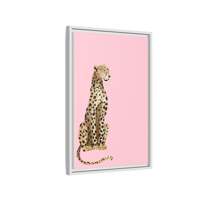 Leopard Art Print - Stylish Framed Canvas for Modern Decor