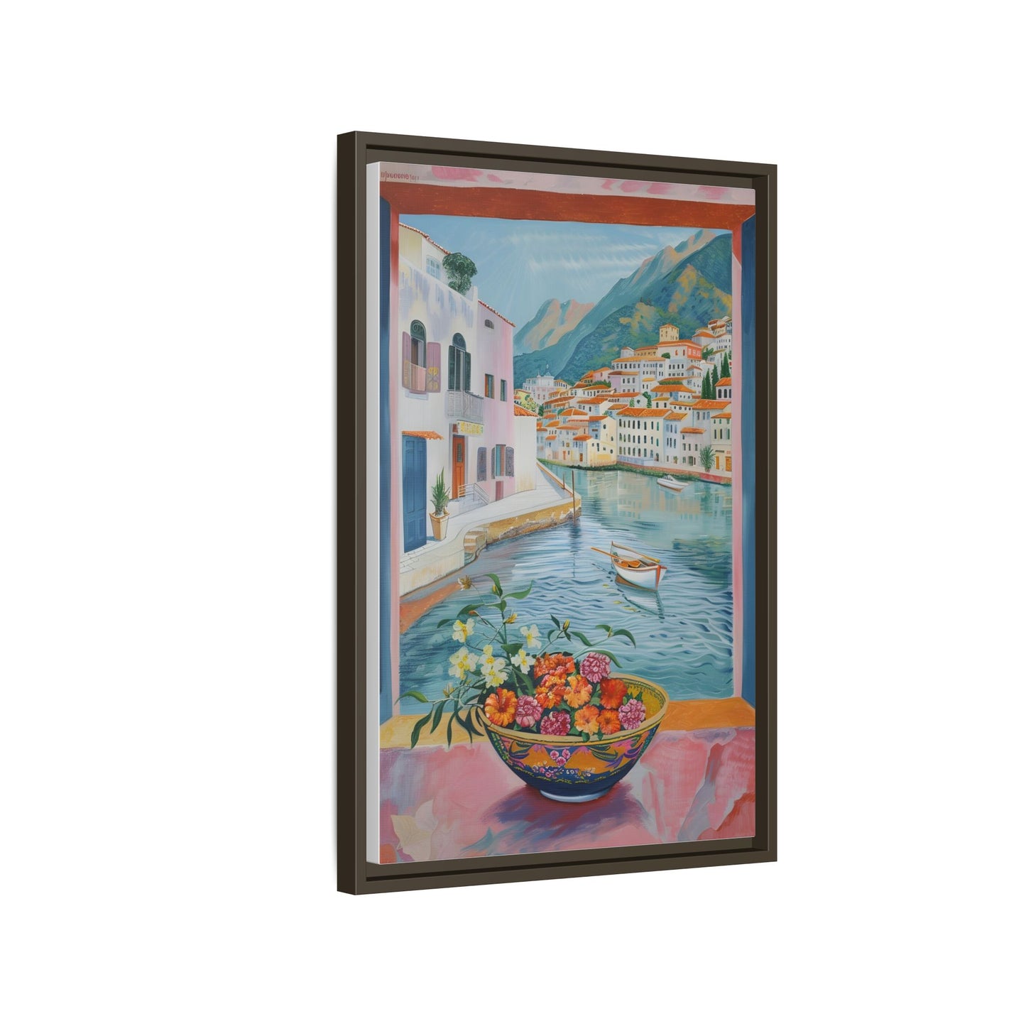 Matte Canvas, Framed (Multi-color)