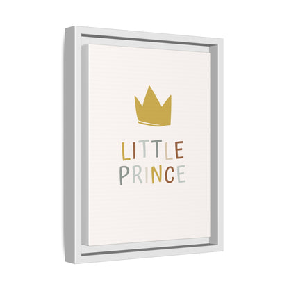 Framed Canvas Art Print, Little Prince Wall Decor, Kids Room Decoration, Nursery Art, Gift for Baby Shower, Toddler Room Aesthetic
