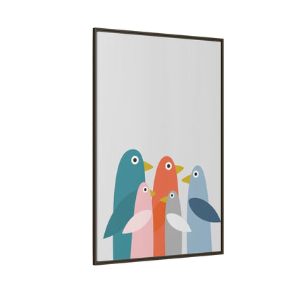 Matte Canvas, Framed (Multi-color)