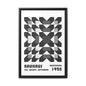 Bauhaus Abstract Framed Canvas Art - Modern Wall Decor for Design Lovers