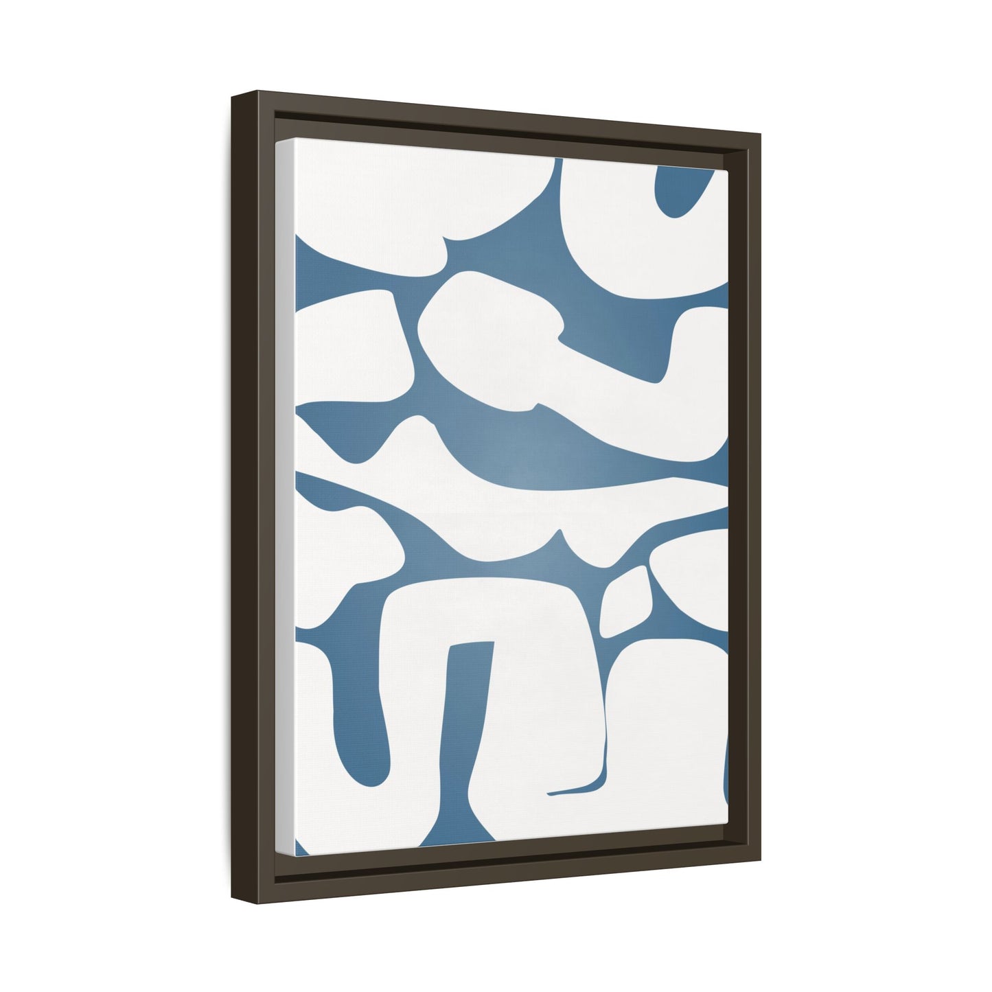 Modern Abstract Framed Canvas Art
