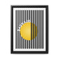 Bauhaus Art Canvas Framed Print - Modern Multi-color Wall Decor