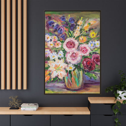 Matte Canvas, Framed (Multi-color)