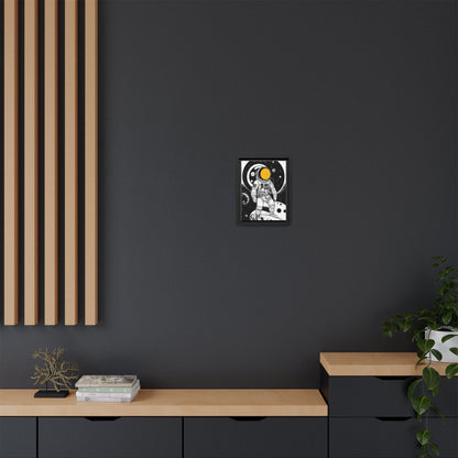 Astronaut Canvas Print, Cosmic Wall Art, Space Decor for Kids, Modern Home Decoration, Gift for Space Enthusiasts, Unique Astronaut Wall Art