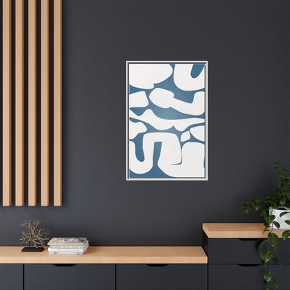 Modern Abstract Framed Canvas Art